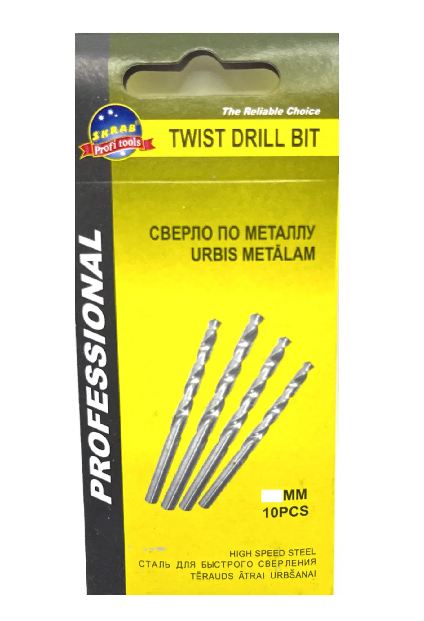 Набор сверл по металлу 0.7 мм (СКРАБ) SKRAB