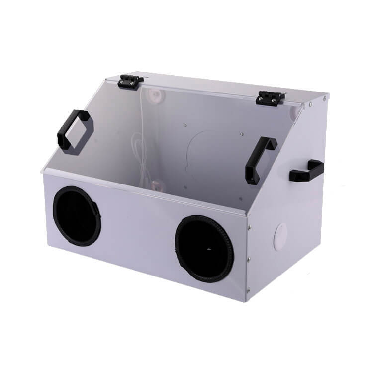 Камера (бокс) для сбора пыли с подсветкой