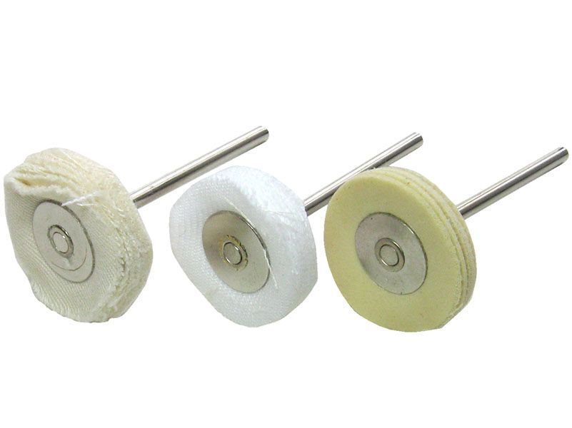 Круг полировочный для гравера хлопок 3шт. (УСП) USP