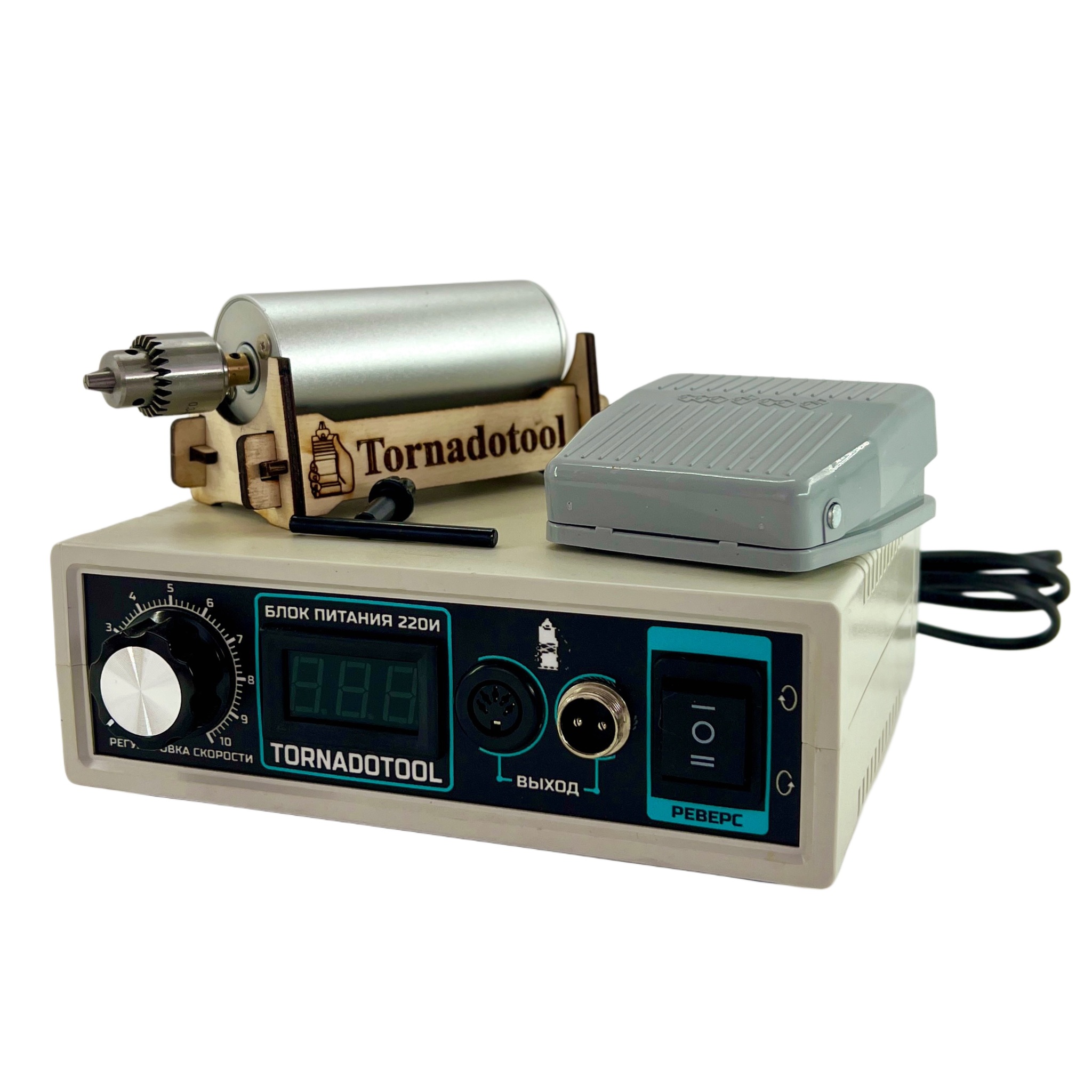 Мини-дрель Tornadotool кулачковая МДК-6/220И