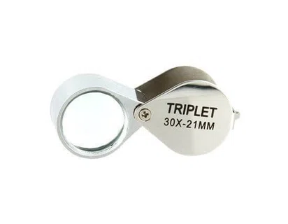 Лупа карманная складная MG55367 (30х21мм)