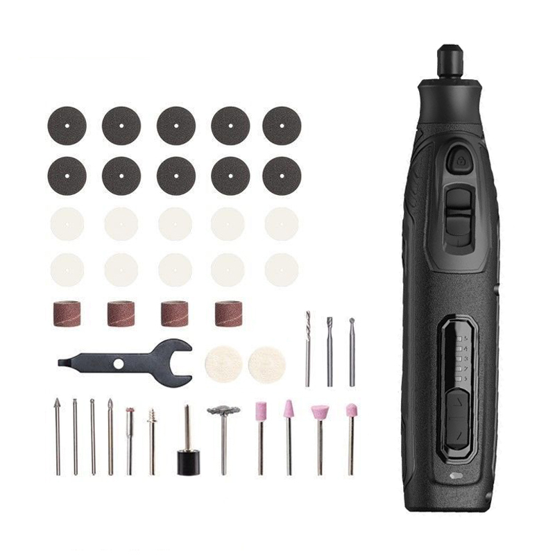 Многофункциональный аккумуляторный инструмент (Дели) DELI DL6393 в кейсе и набором насадок — фото 2