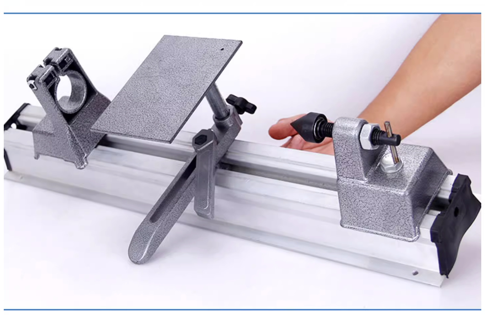 Токарный станок для бормашин Tornadotool (Профиль) без мотора 100см — фото 2