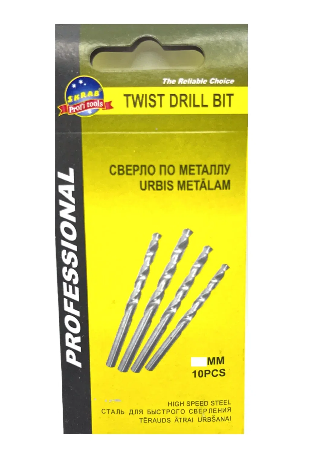 Набор сверл по металлу 0.7 мм (СКРАБ) SKRAB