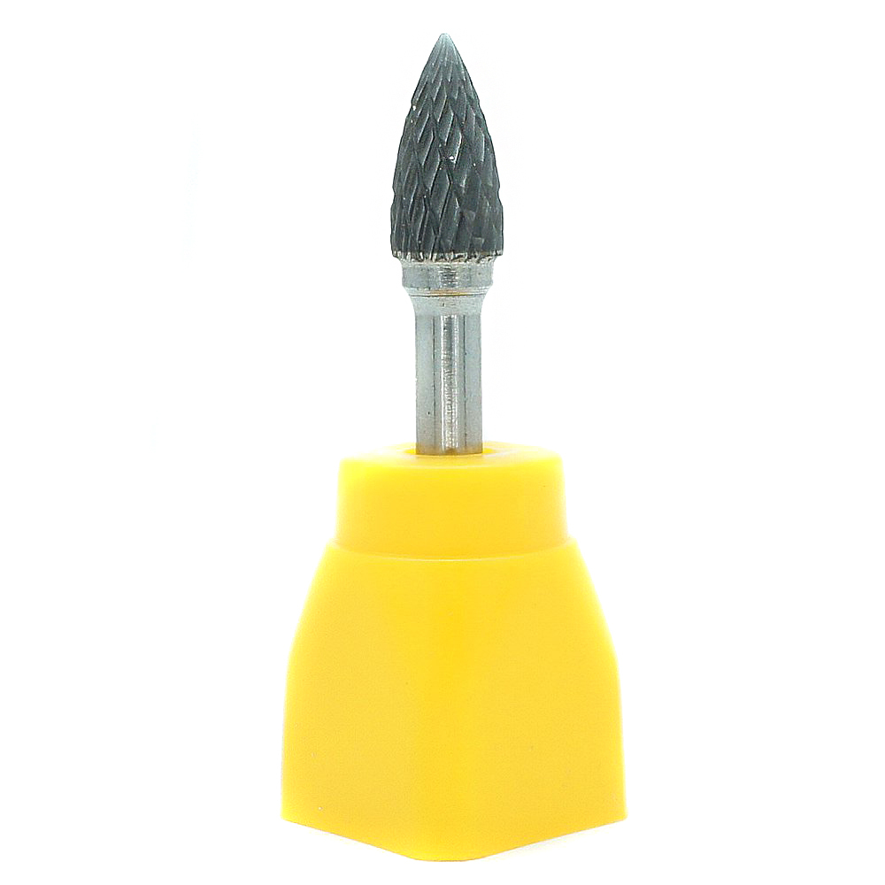 Борфреза твердосплавная гипербол. с точечным торцом GX d8x6мм — фото 2