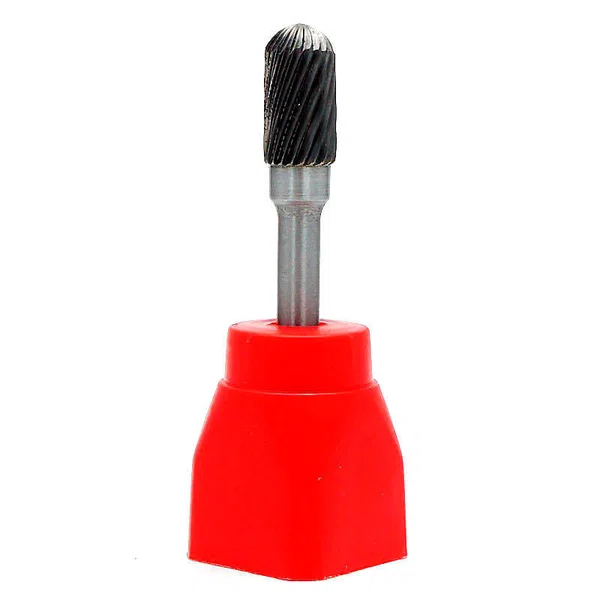 Борфреза твердосплавная сфероцилиндрическая d10x6мм