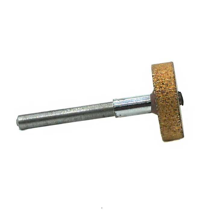 Алмазный спеченый диск d 20х6 с хвостовиком 4мм