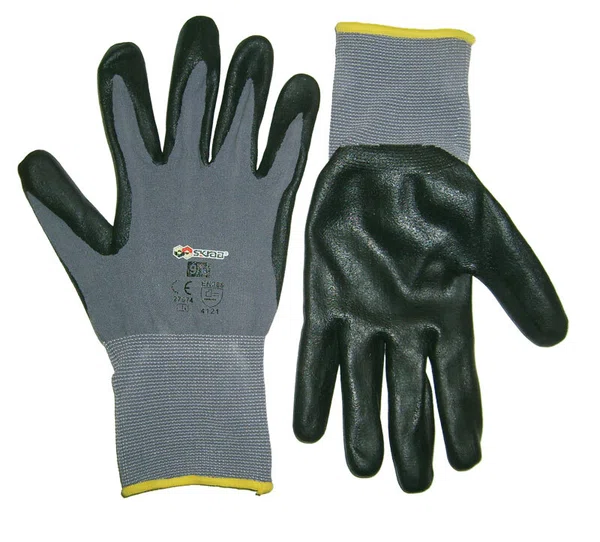 Перчатки (Скраб) Skrab нейлон с нитрил. покрытием 8/M