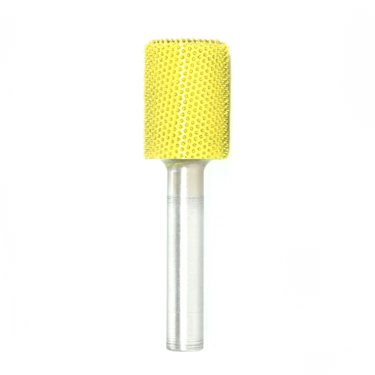 Борфреза (Сабурртут) Saburr цилиндр с рабочим торцом 14С12 желтый