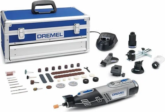 Многофункциональный аккумуляторный инструмент (Дремель) DREMEL 8220-5/65 (платинум) Platinum