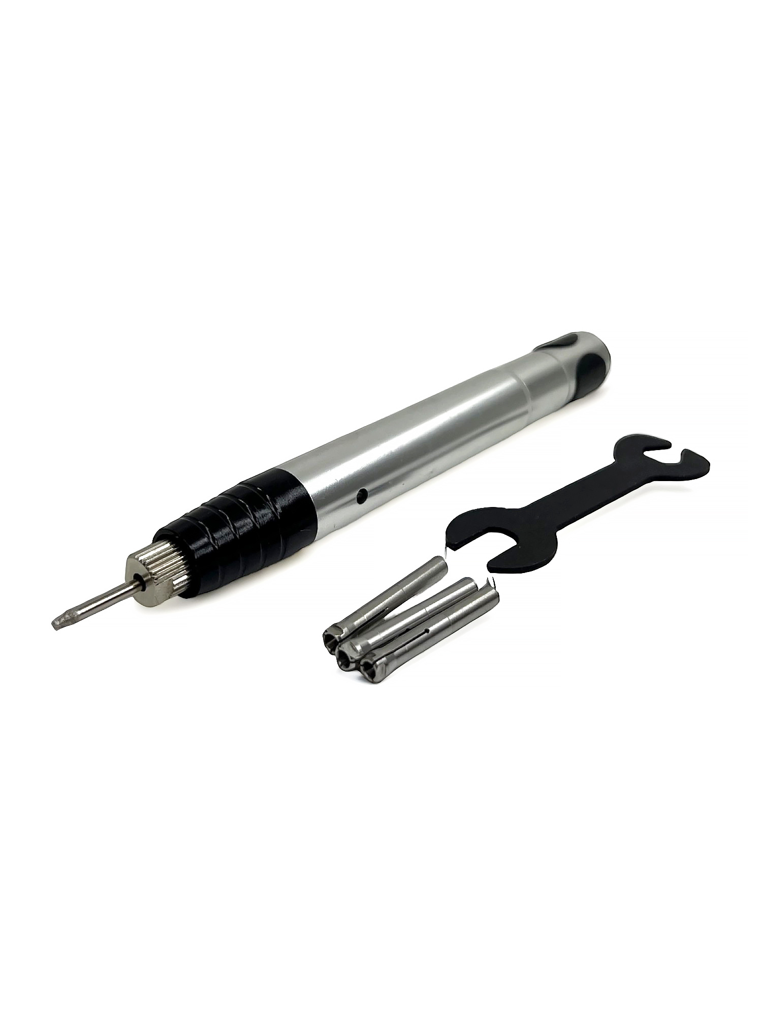 Цанговый наконечник для гибкого вала (американский стандарт) (серый металлик) — фото 2