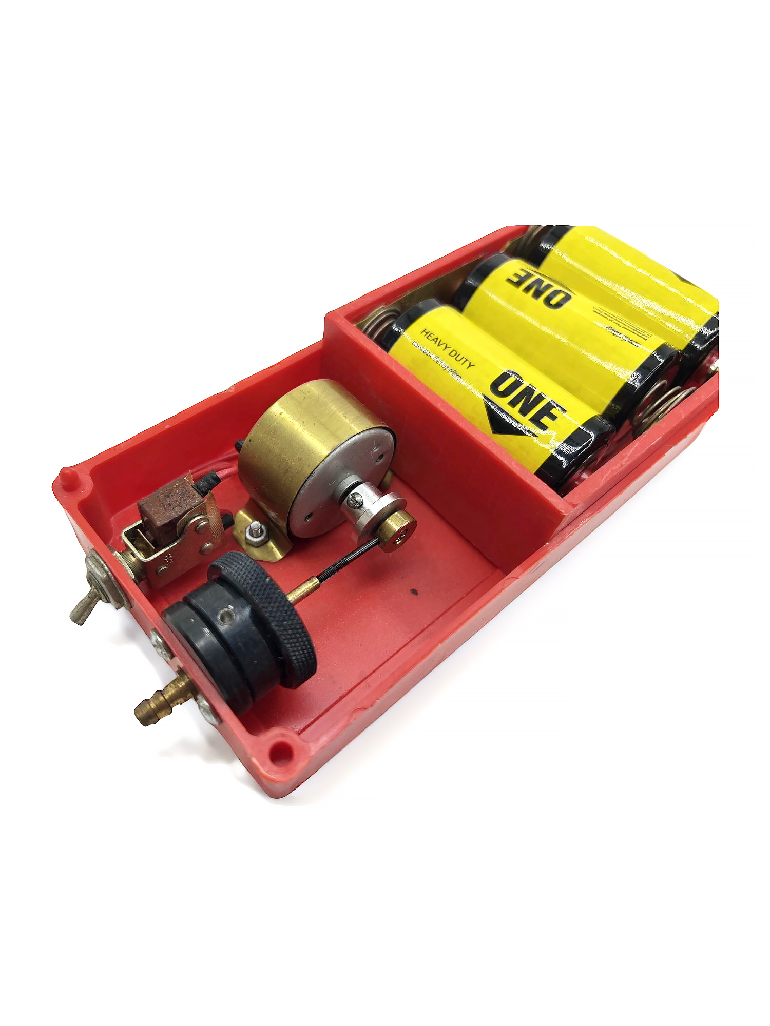 Компрессор для рыбок дорожный на круглых батарейках КД2 — фото 4