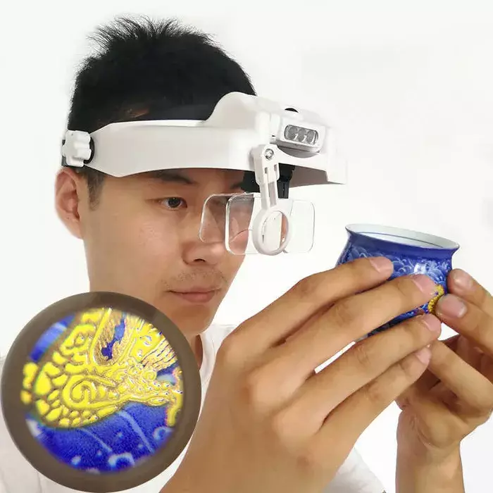 Очки бинокулярные MG82000-M со светодиодной подсветкой — фото 7