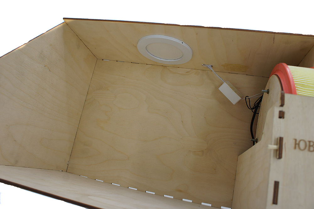 Камера для шлифовки с вытяжкой и подсветкой — фото 2