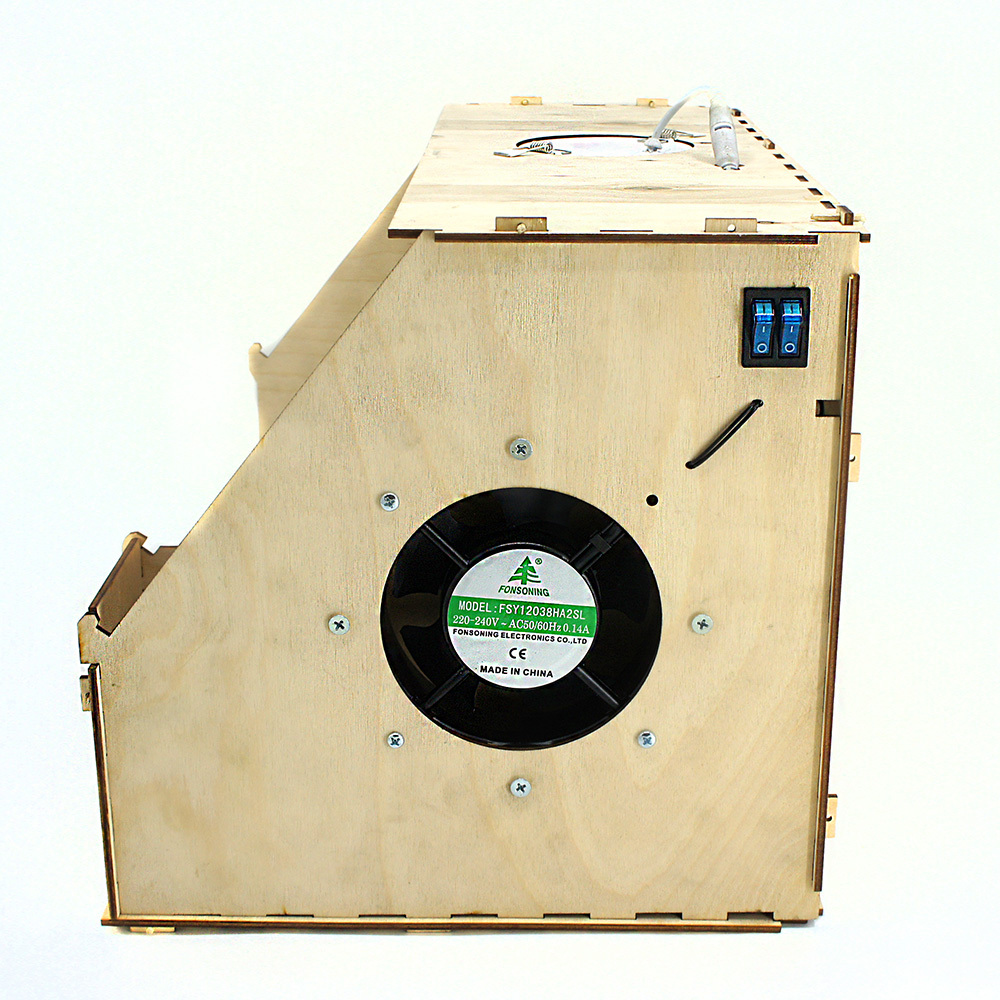 Камера для шлифовки с вытяжкой и подсветкой — фото 3