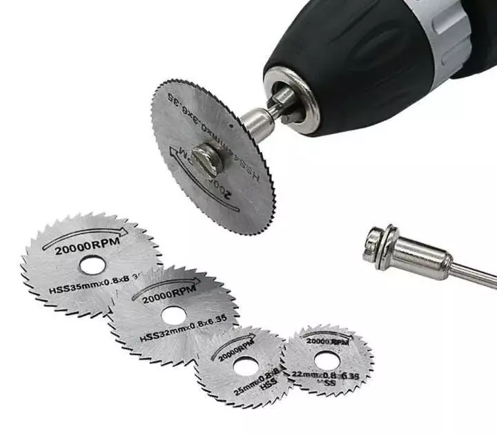 Набор отрезных дисков мини по металлу 8шт. — фото 2