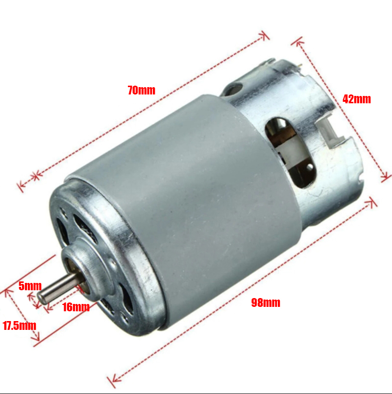 Мотор для шуруповертов BRS-775SH 12В — фото 3