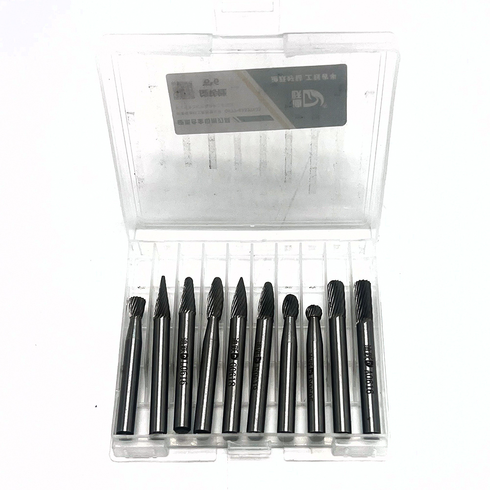 Набор борфрез с одной насечкой 0577 6x6mm — фото 3