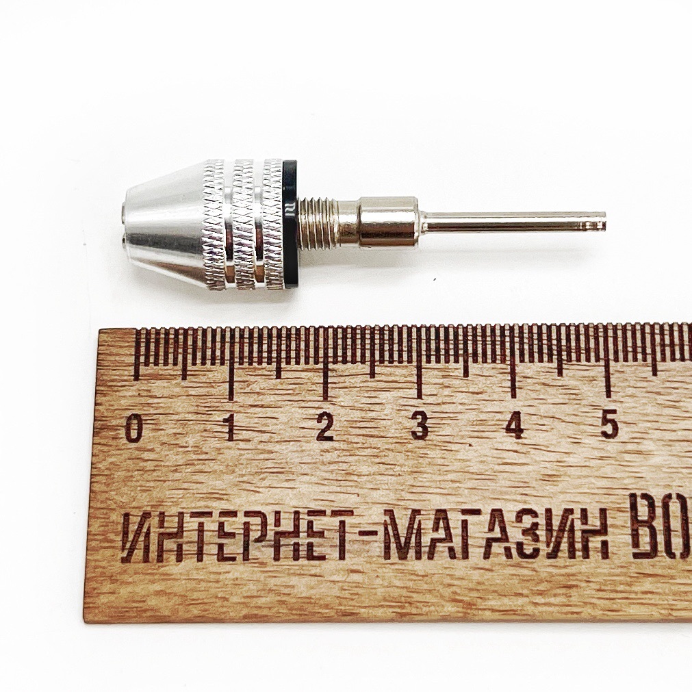 Патрон 3-х кулачковый с битой для бормашины и дрели (3мм) — фото 3