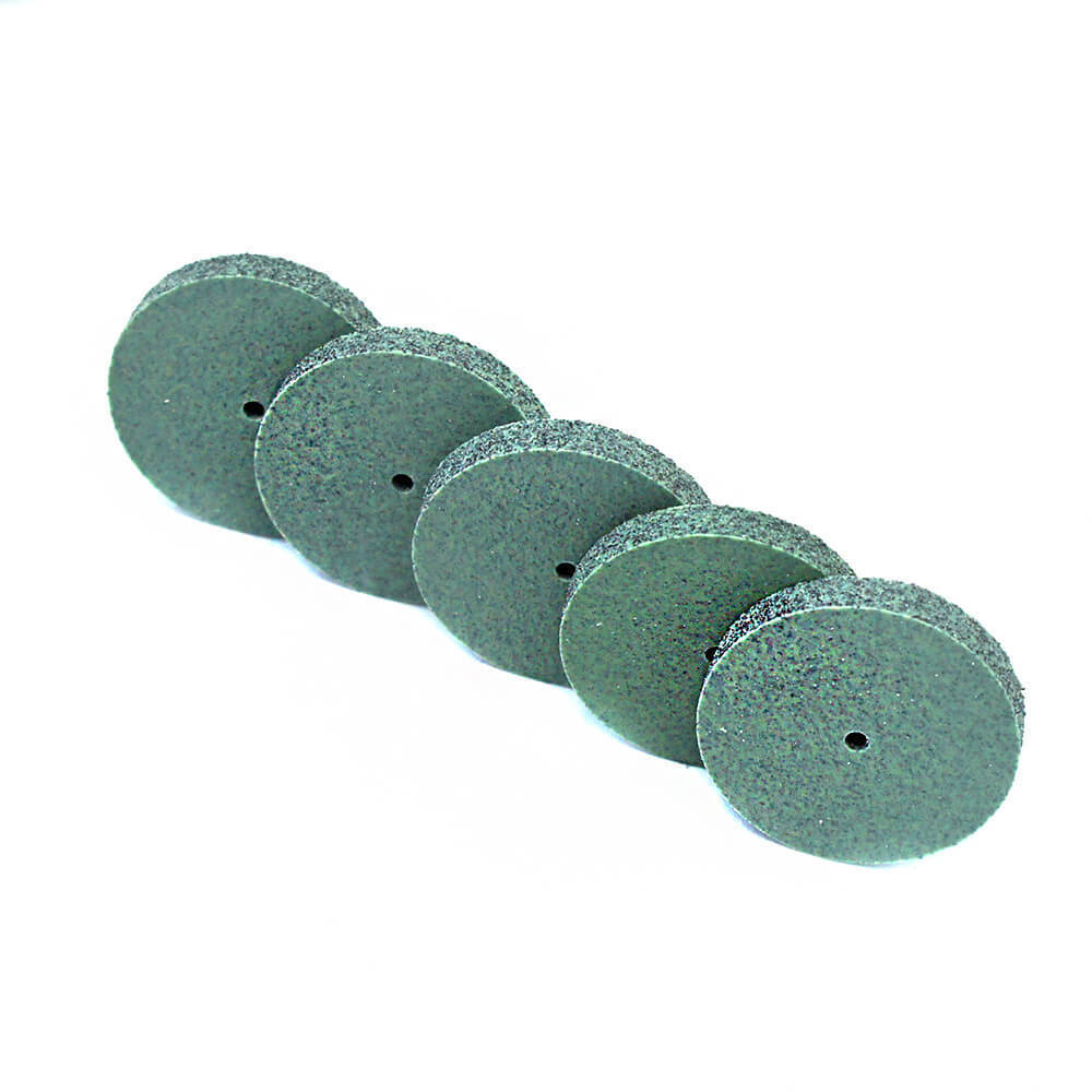 Диски шлифовальные/полировальные Tornadotool d 24х3.5х2 мм 5 шт. — P5000 (белый) — фото 3