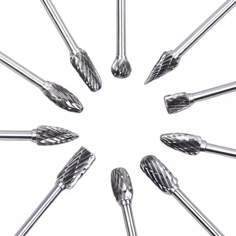 Борфрезы твердосплавные хвостовик 3мм 10шт. — фото 3