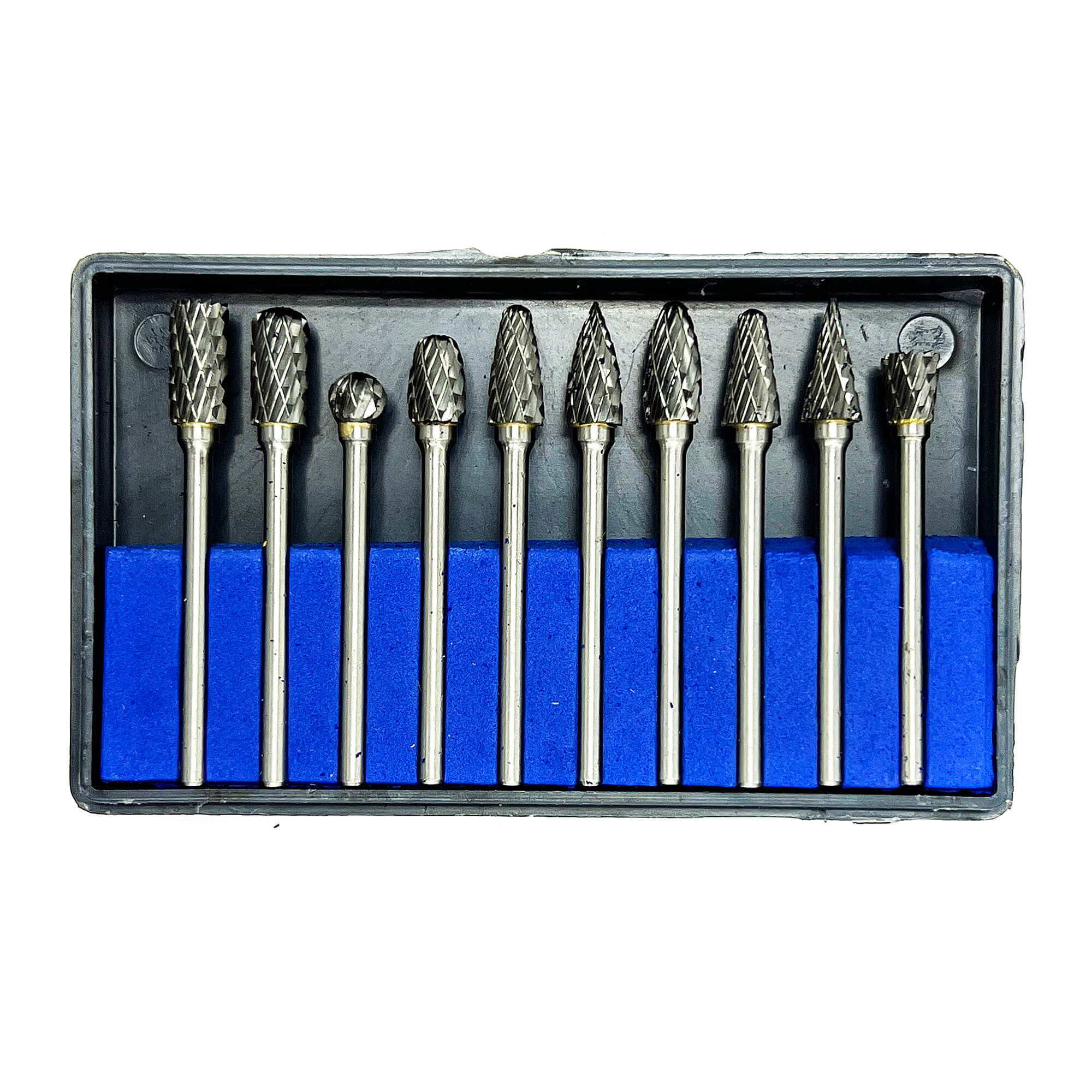 Борфрезы твердосплавные хвостовик 3мм 10шт. — фото 8