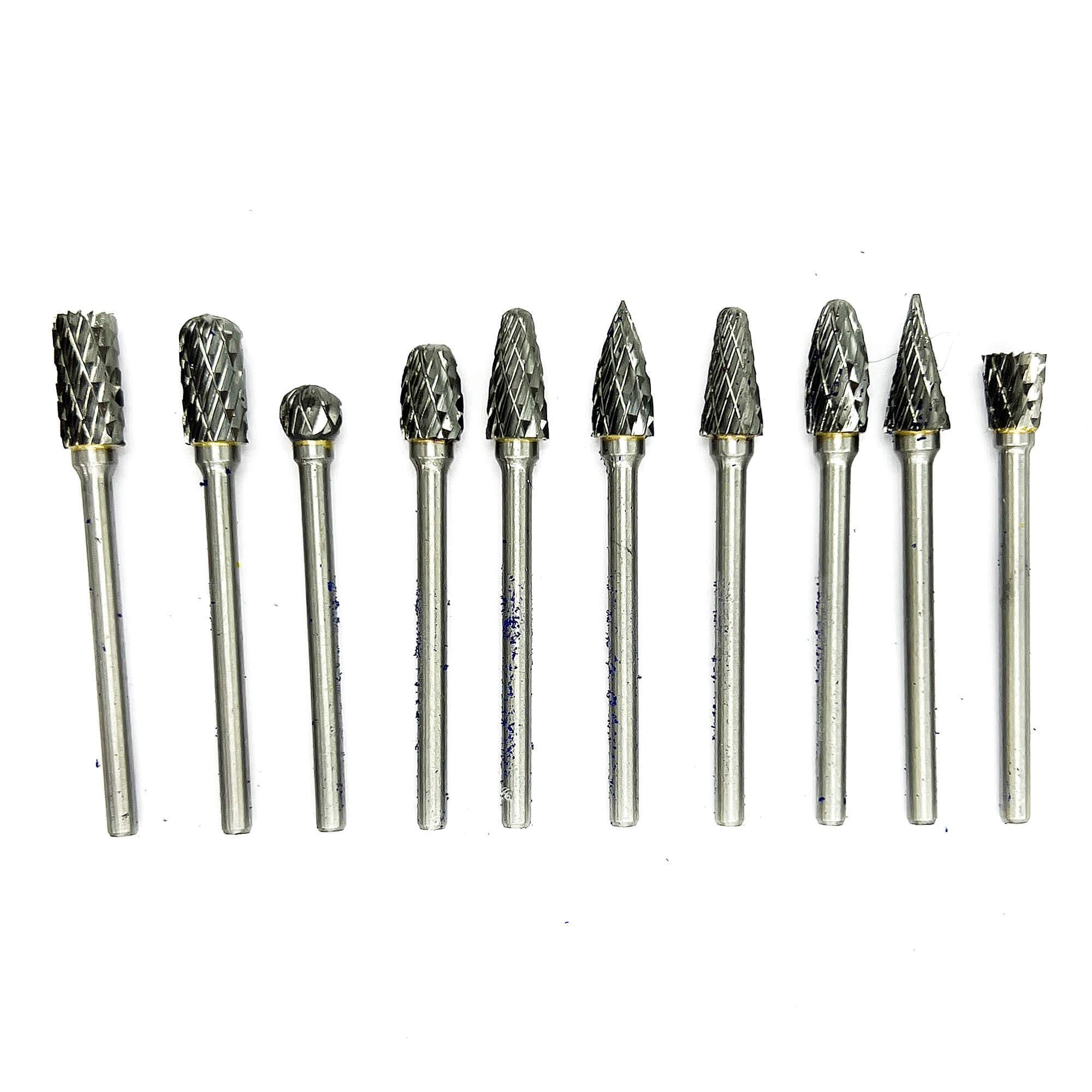 Борфрезы твердосплавные хвостовик 3мм 10шт. — фото 9