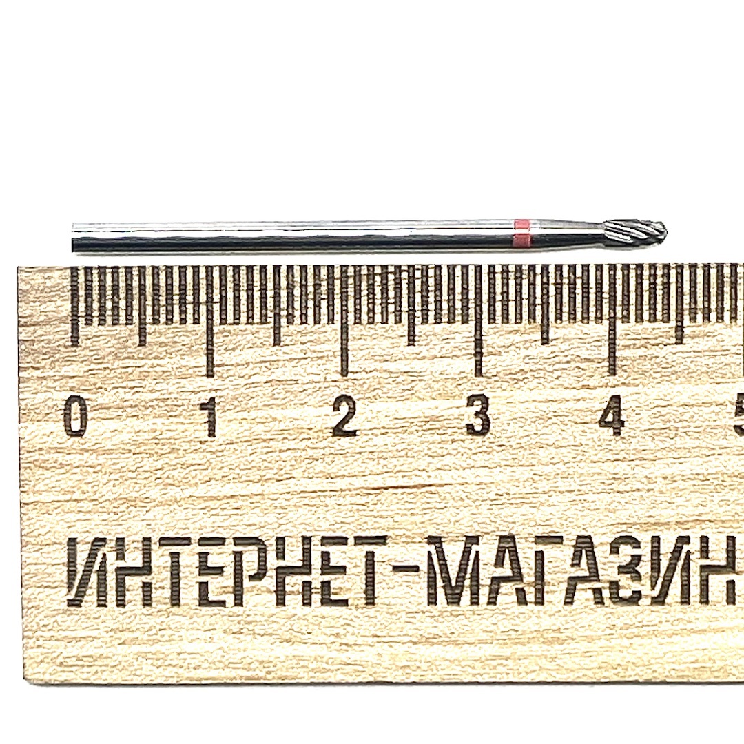 Борфреза твердосплавная пламевидная d2х2.3 — фото 3