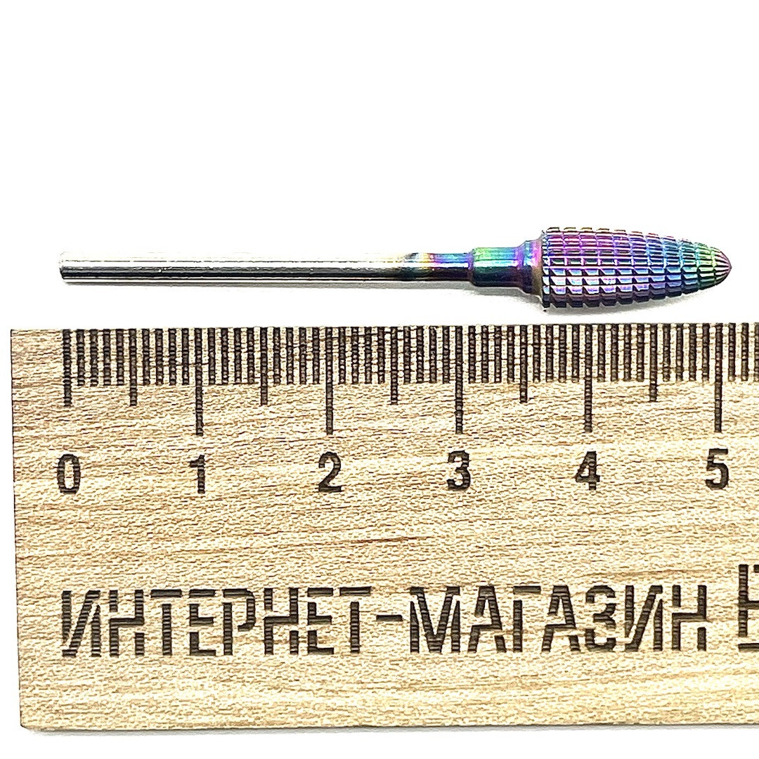 Борфреза твердосплавная пламевидная d6х2.3 — фото 2