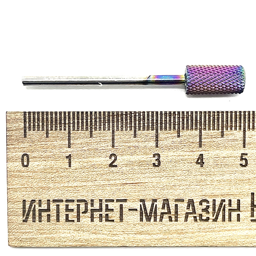 Борфреза твердосплавная, цилиндр d 6.8х2.3 — фото 2