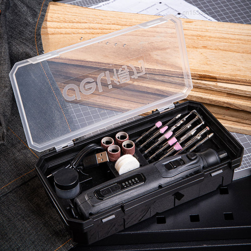 Многофункциональный аккумуляторный инструмент (Дели) DELI DL6393 в кейсе и набором насадок — фото 2