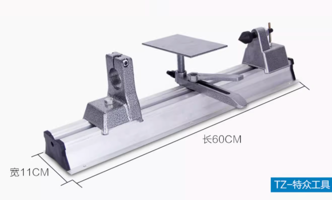 Токарный станок для бормашин Tornadotool (Профиль) без мотора 60см — фото 2