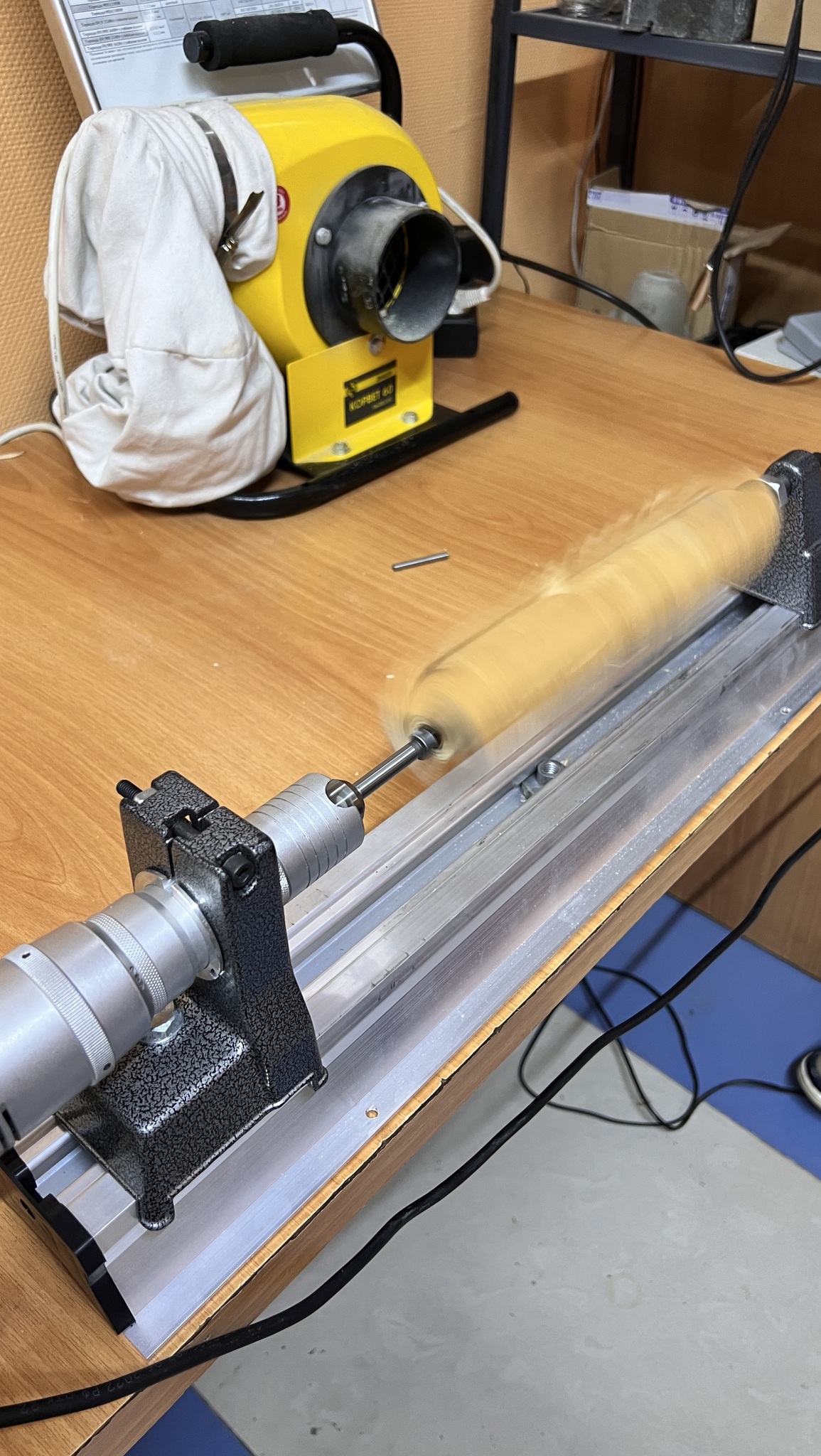 Токарный станок для бормашин Tornadotool (Профиль) без мотора 60см — фото 3