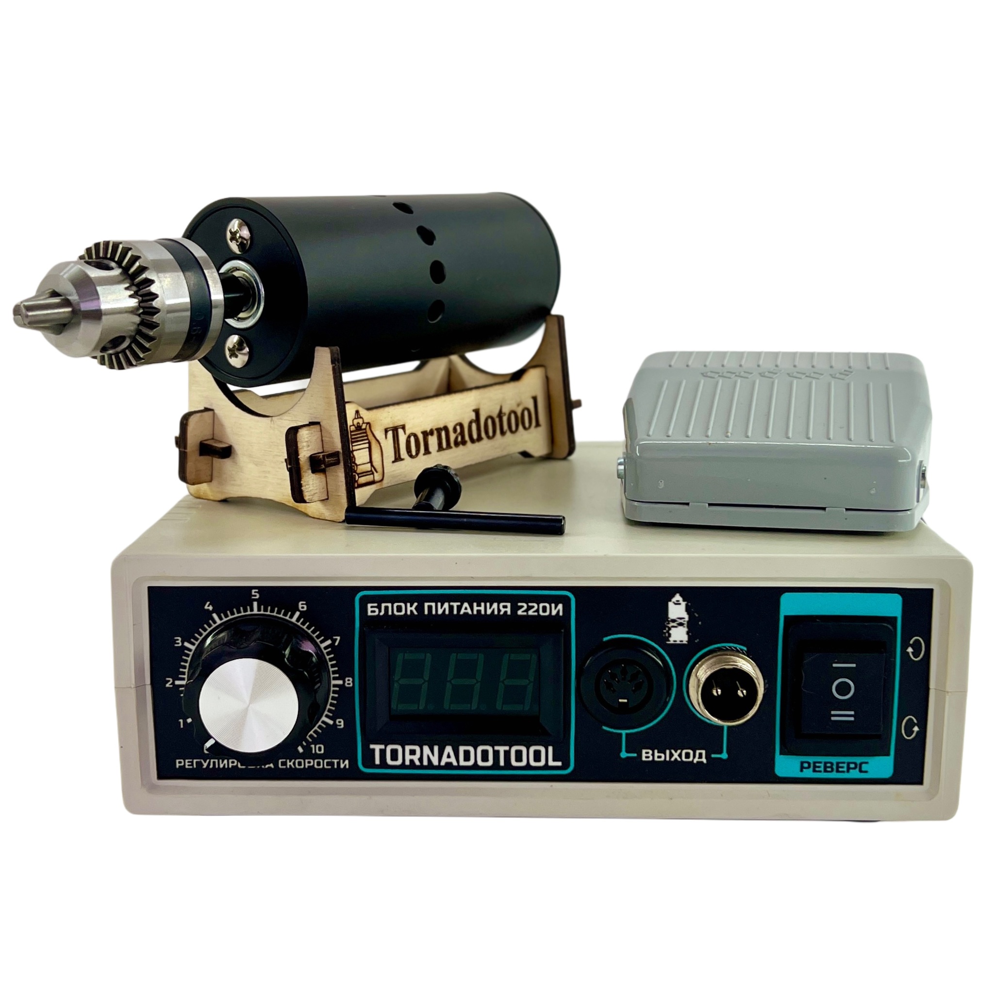 Мини-дрель Tornadotool кулачковая МДК-8/220И — фото 7