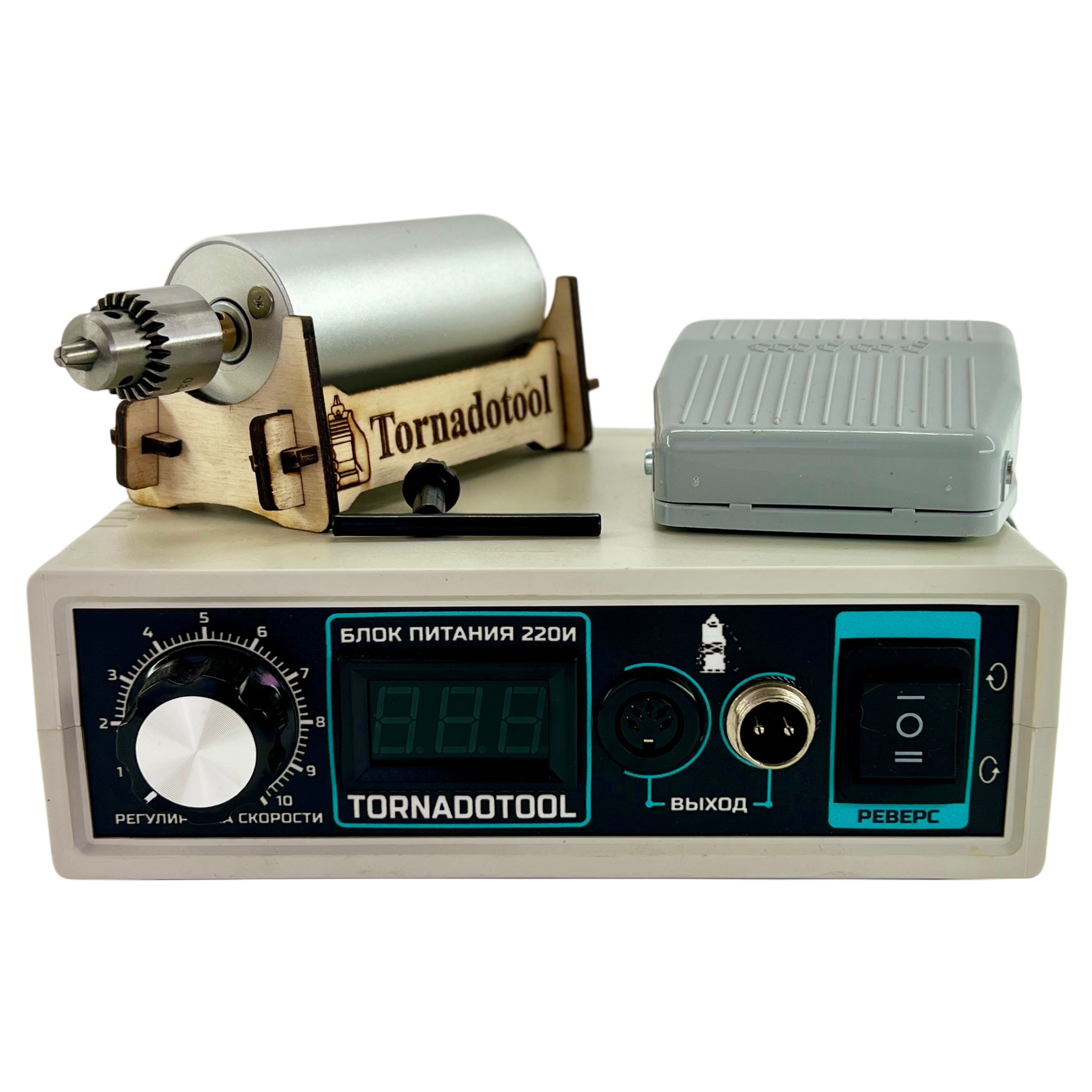 Мини-дрель Tornadotool кулачковая МДК-6/220И — фото 3