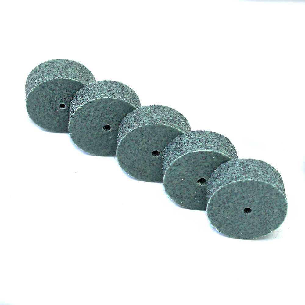 Диски шлифовальные/полировальные Tornadotool d 16х7.5х2 мм 5 шт. — P400 (коричневый) — фото 2