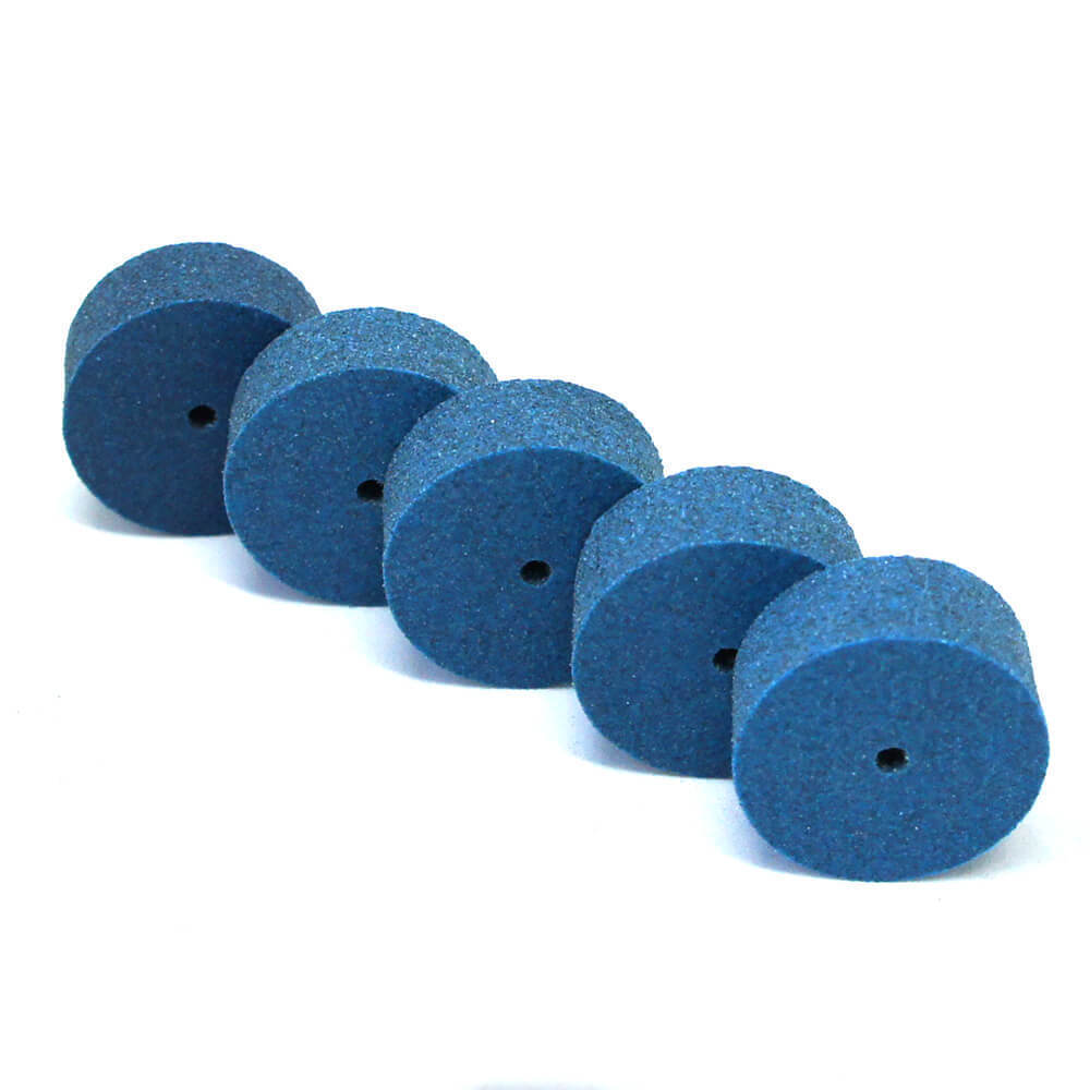 Диски шлифовальные/полировальные Tornadotool d 16х7.5х2 мм 5 шт. — P400 (коричневый) — фото 6