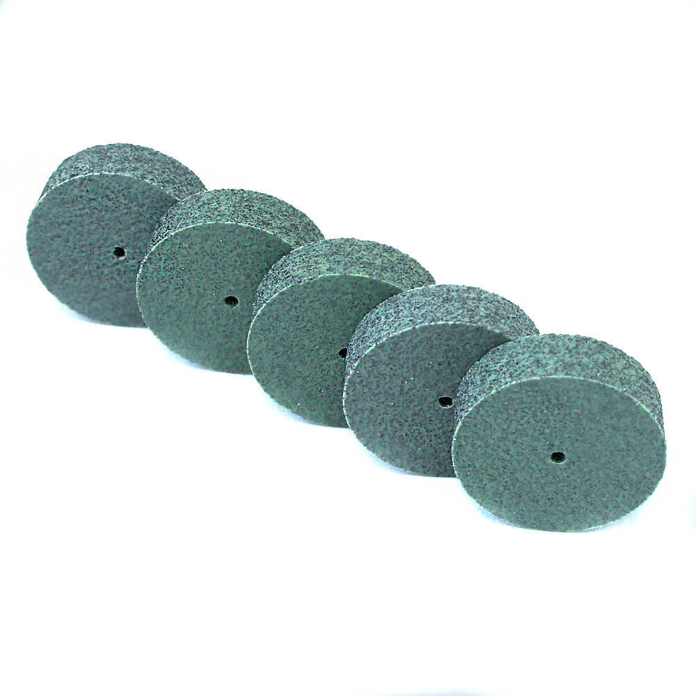 Диски шлифовальные/полировальные Tornadotool d 24х7.5х2 мм 5 шт. — P400 (коричневый) — фото 2