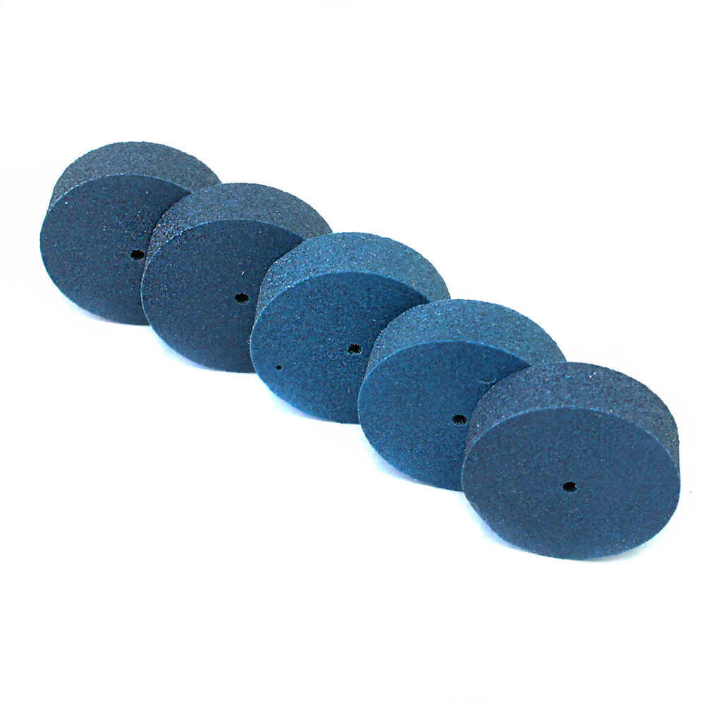 Диски шлифовальные/полировальные Tornadotool d 24х7.5х2 мм 5 шт. — P400 (коричневый) — фото 6