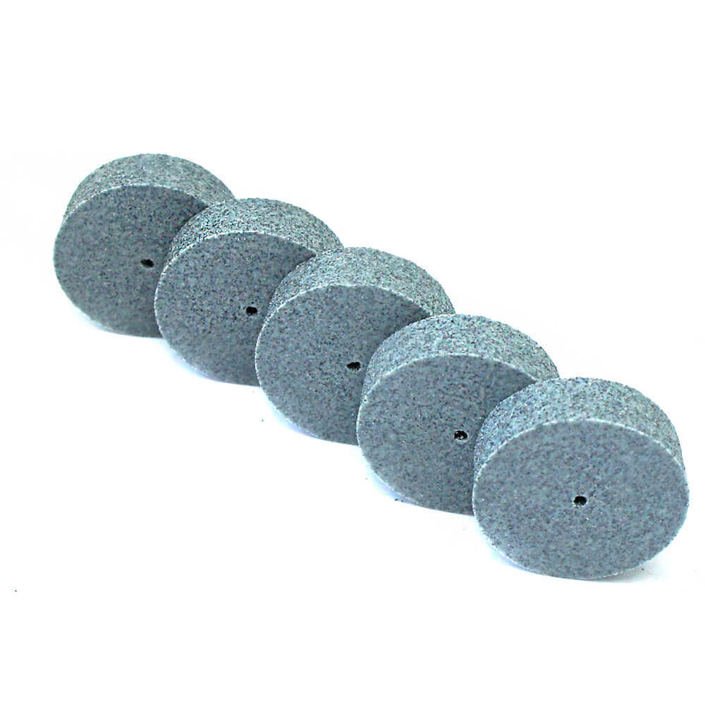 Диски шлифовальные/полировальные Tornadotool d 24х7.5х2 мм 5 шт. — P180 (синий) — фото 4