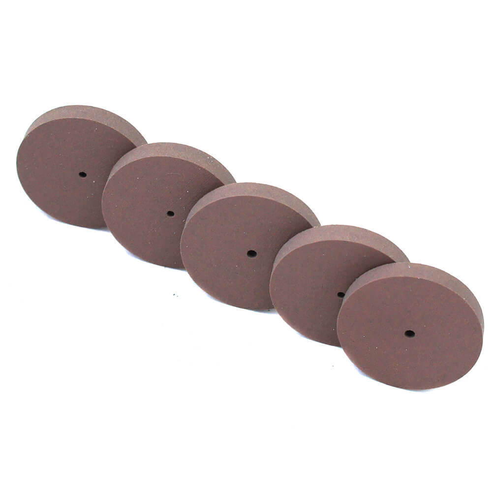 Диски шлифовальные/полировальные Tornadotool d 24х3.5х2 мм 5 шт. — P150 (серый) — фото 9